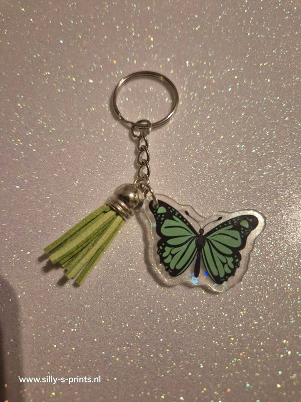 sleutelhanger vlinder