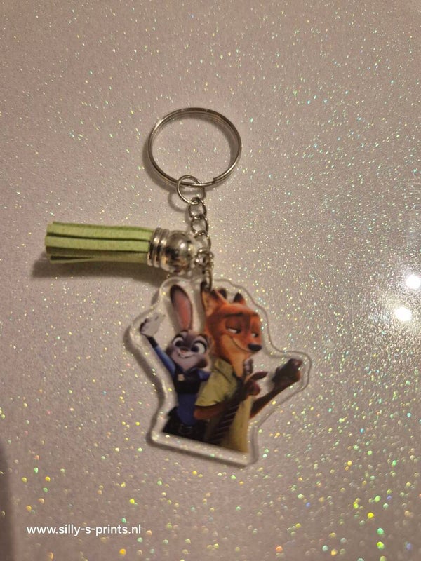 sleutelhanger zootropolis