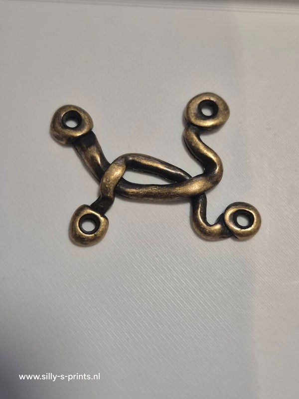 metalen hanger antiek brons