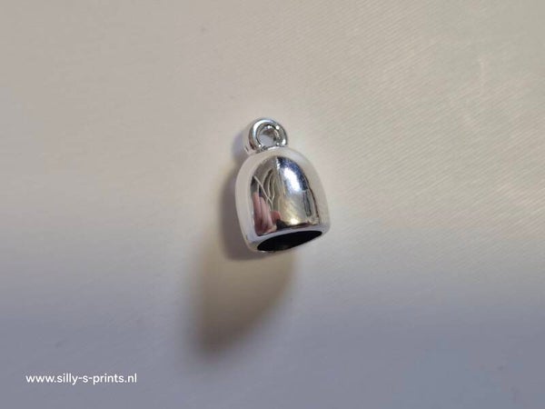 koortdop zilver kleurig
