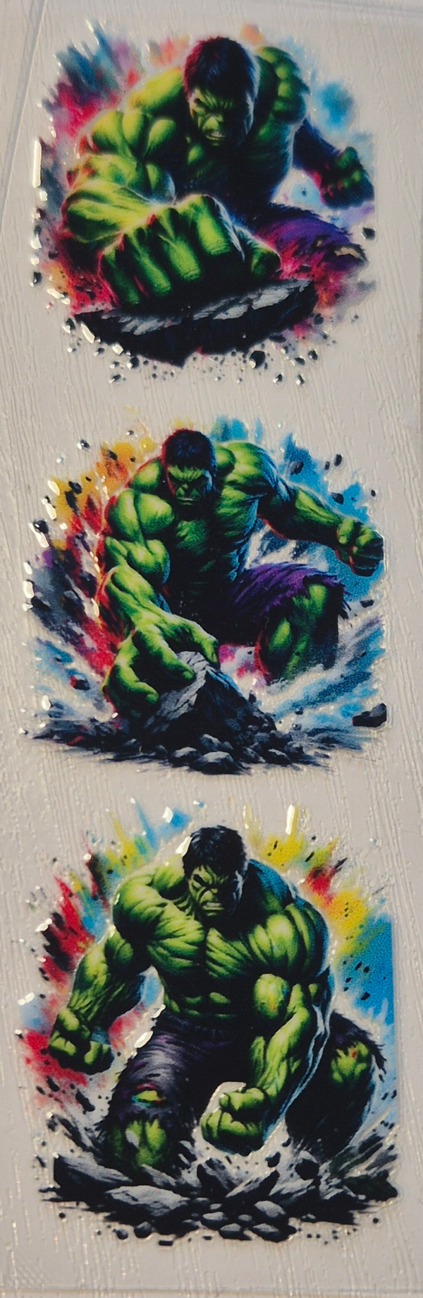 uv dtf  hulk 1  ( penwrap )