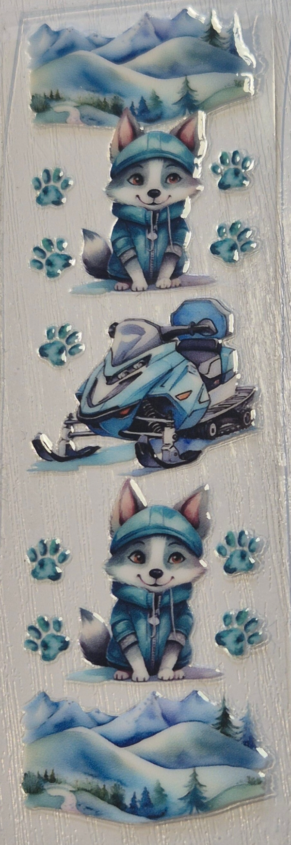 uv dtf  hond 2  ( penwrap )
