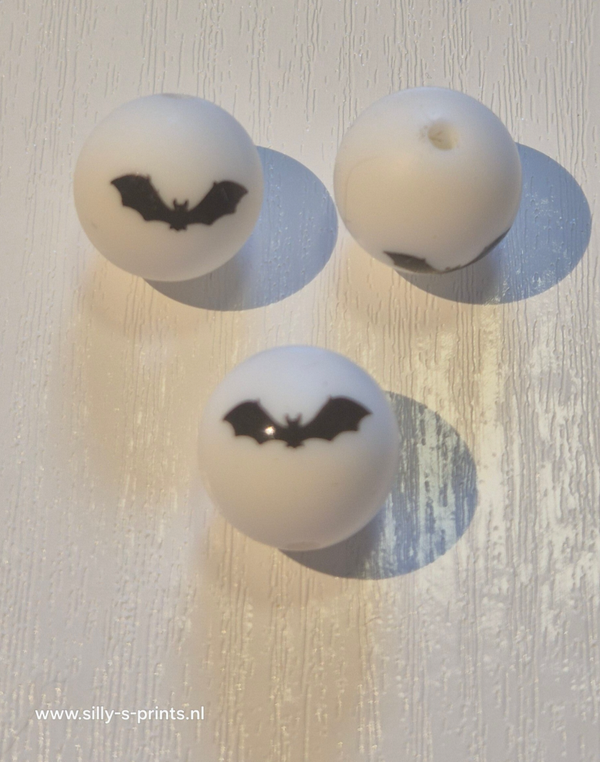 silicone rond kraal (halloween) 3