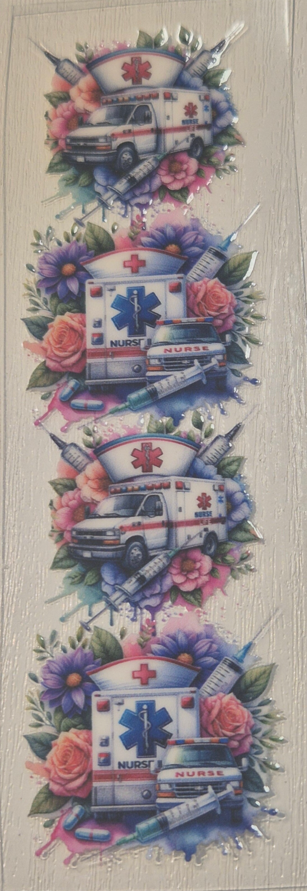 uv dtf  nurse 1  ( penwrap )