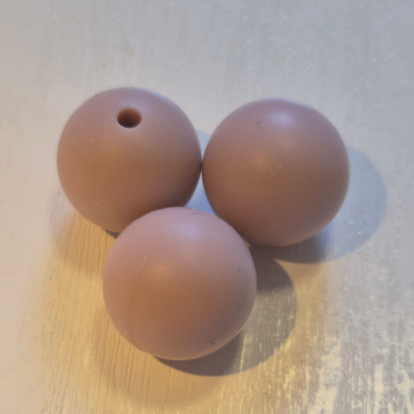 silicone kraal taupe
