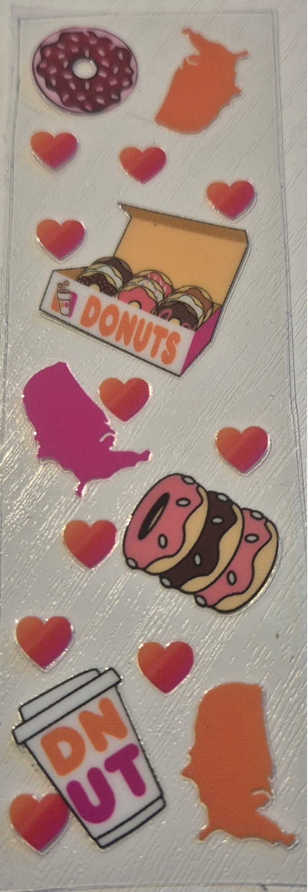 uv dtf  donuts 5  ( penwrap )