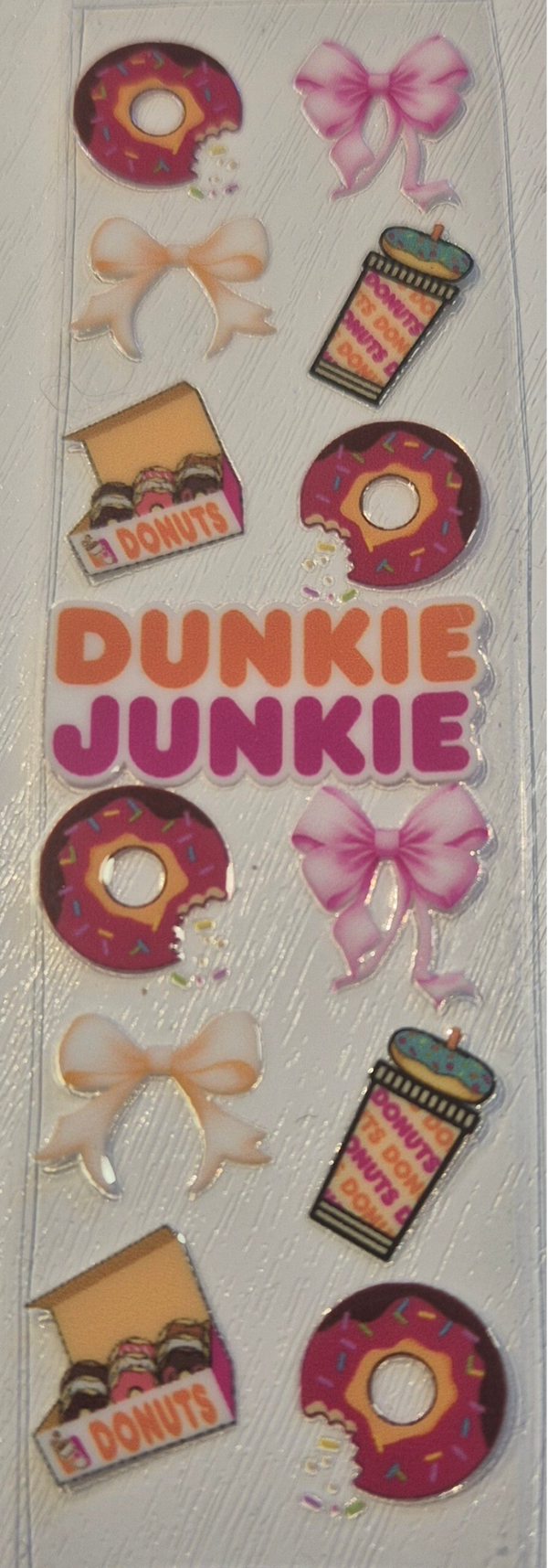 uv dtf  donuts 6  ( penwrap )