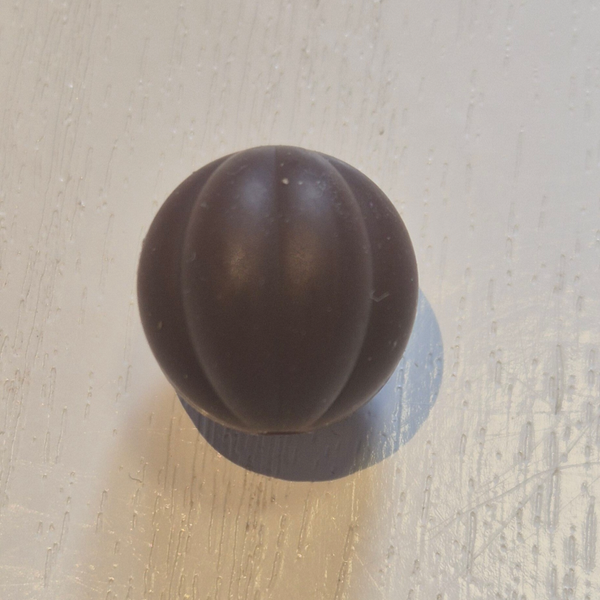 silicone kraal (pompoen) 26