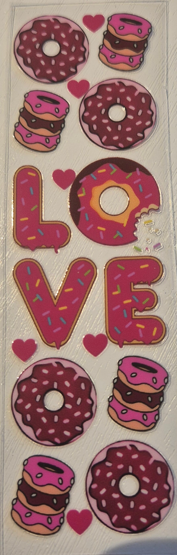 uv dtf  donuts 3  ( penwrap )