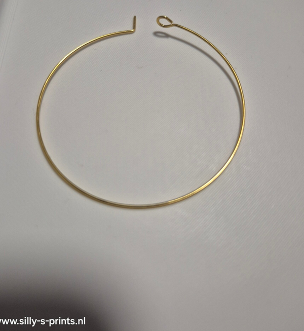ring goud kleurig dun