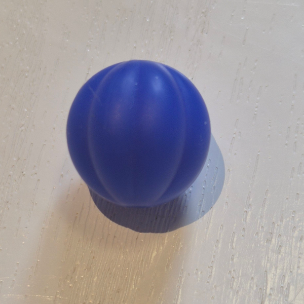 silicone kraal (pompoen) 7