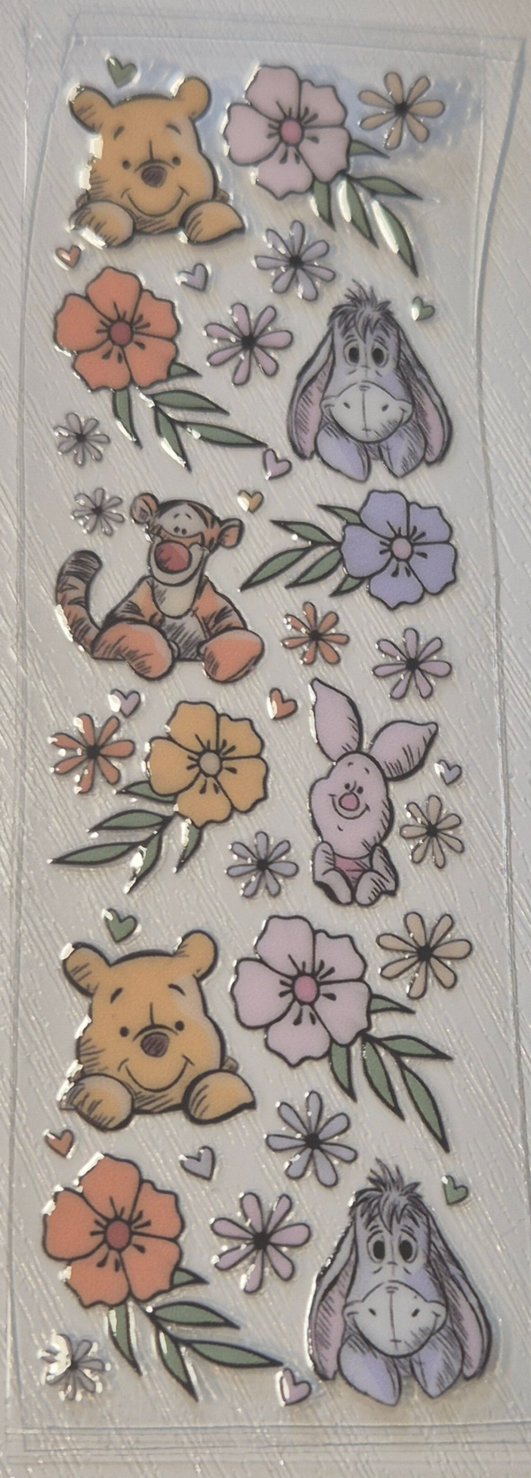 uv dtf  pooh 3  ( penwrap )