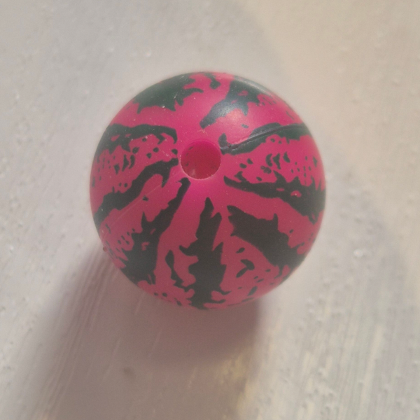 silicone rond kraal (fruit) 2