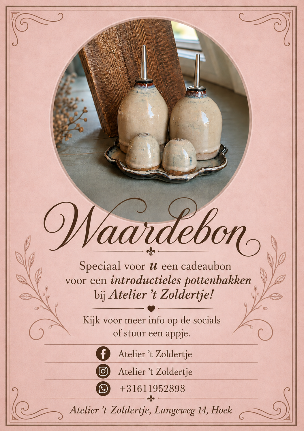 Cadeaubon De eerste draai