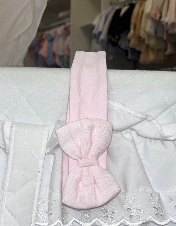 Gymp zomer ‘25 Haarband met strik roze