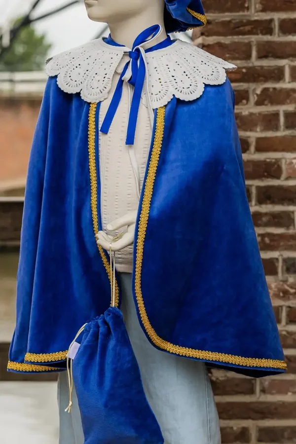 Pieten cape donkerblauw