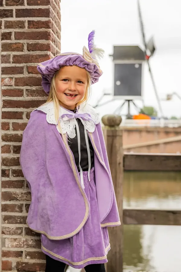 Pieten cape lila