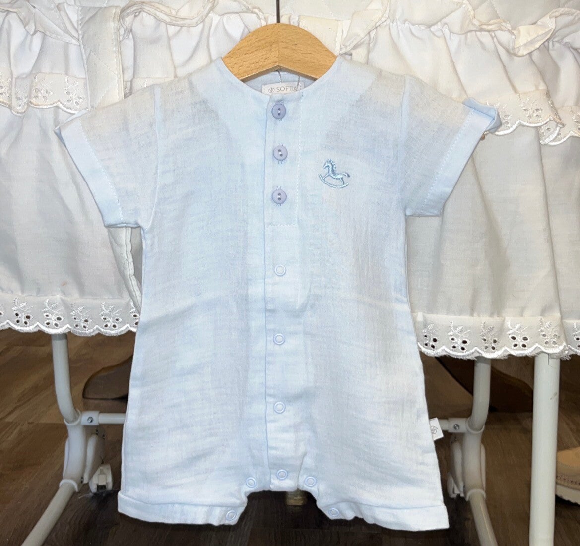 Sofija boxpak zomer blauw