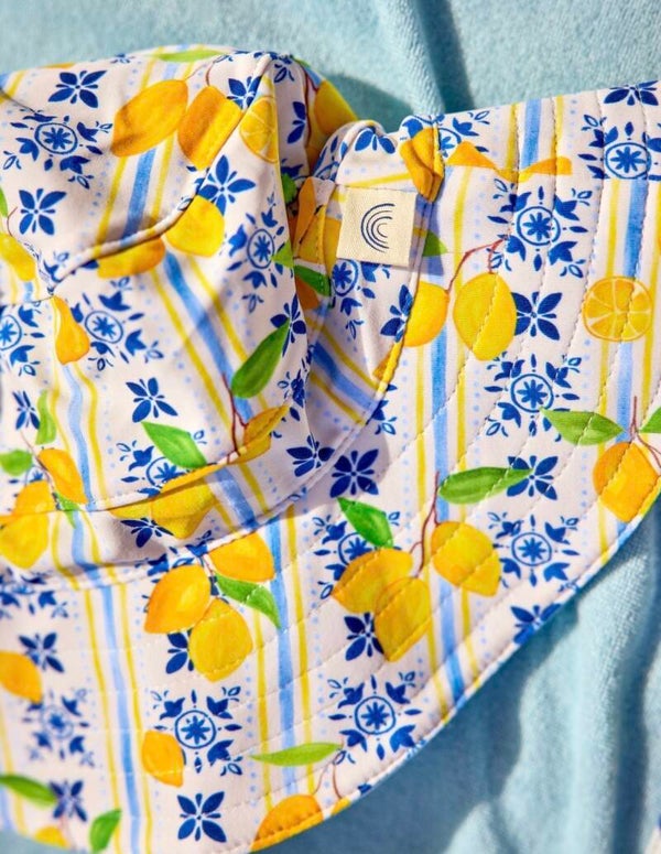 Hoedje Sunny Lemon Reversibel