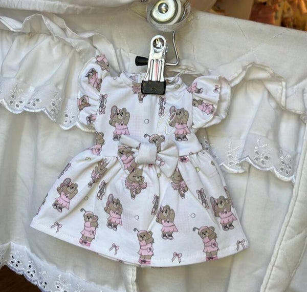Little Lowen jurkje voor knuffel ballerina