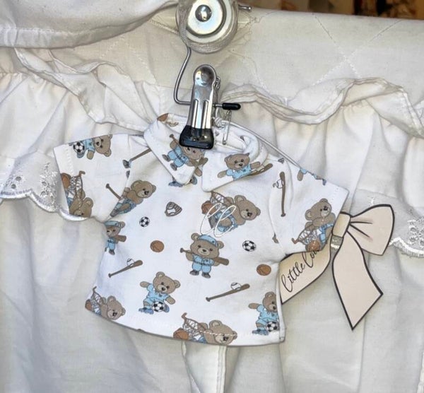 Little Lowen shirtje voor knuffel sport