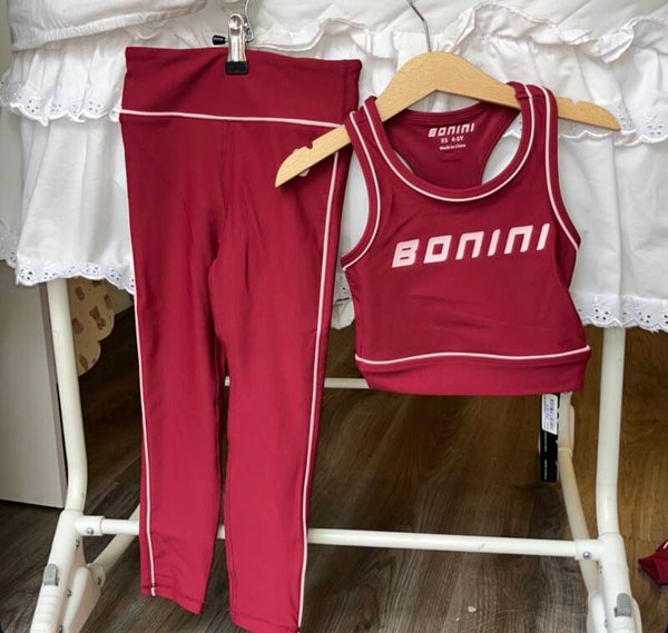 Bonini bordeaux set