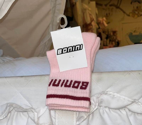 Bonini roze sokken