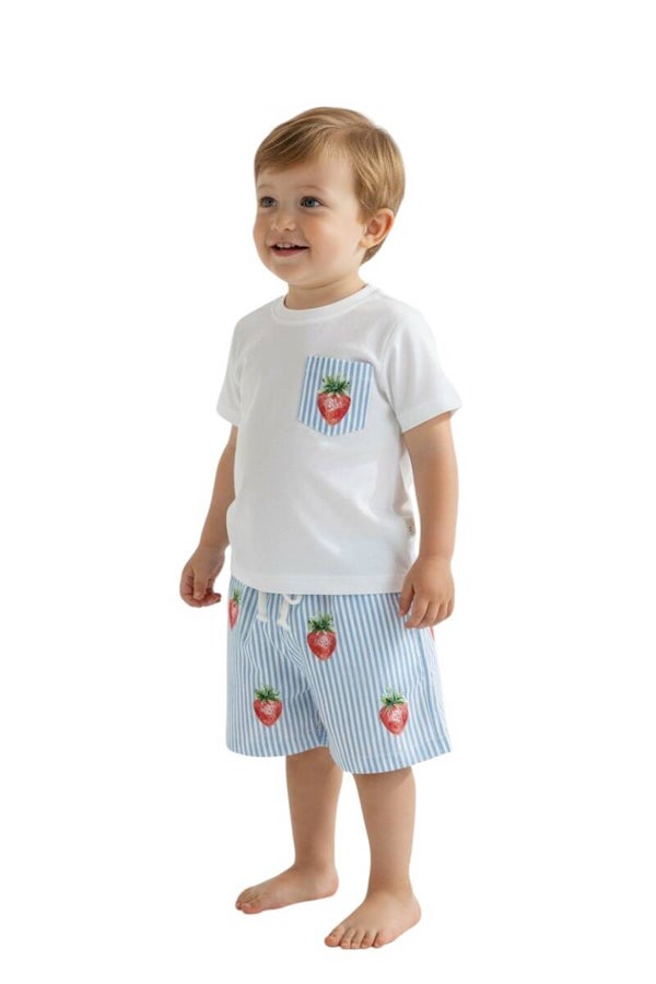 Meia pata zwembroek+shirt