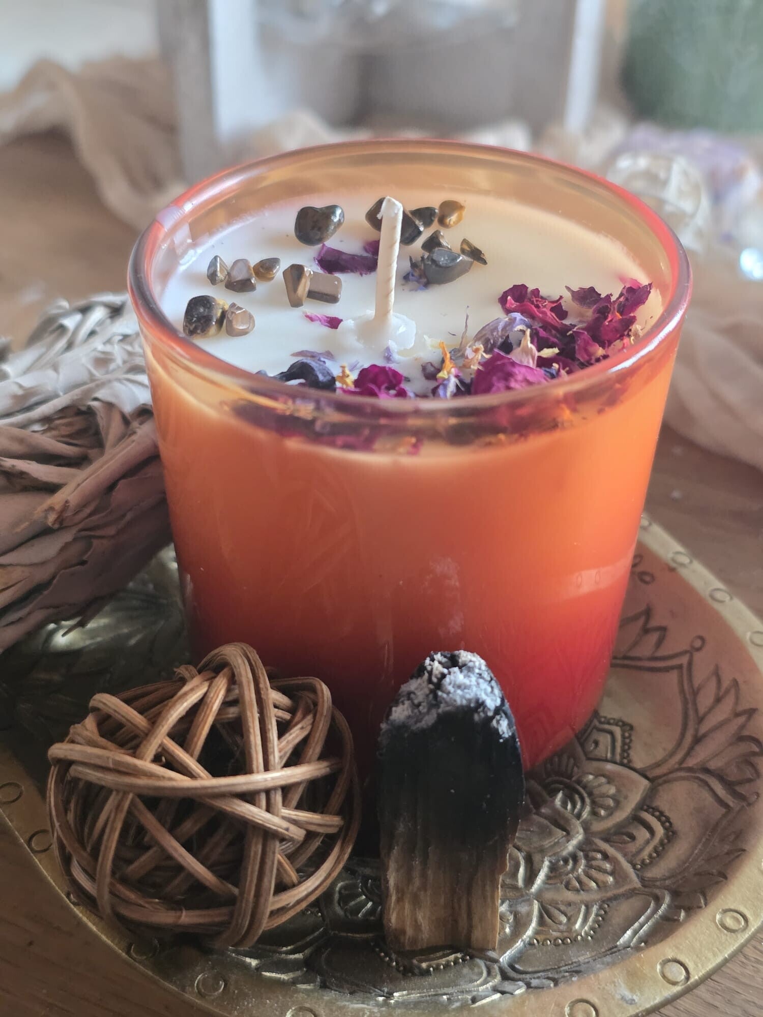 Bougie senteur paolo santo