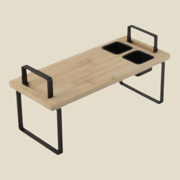 Plank Serveer en Dip