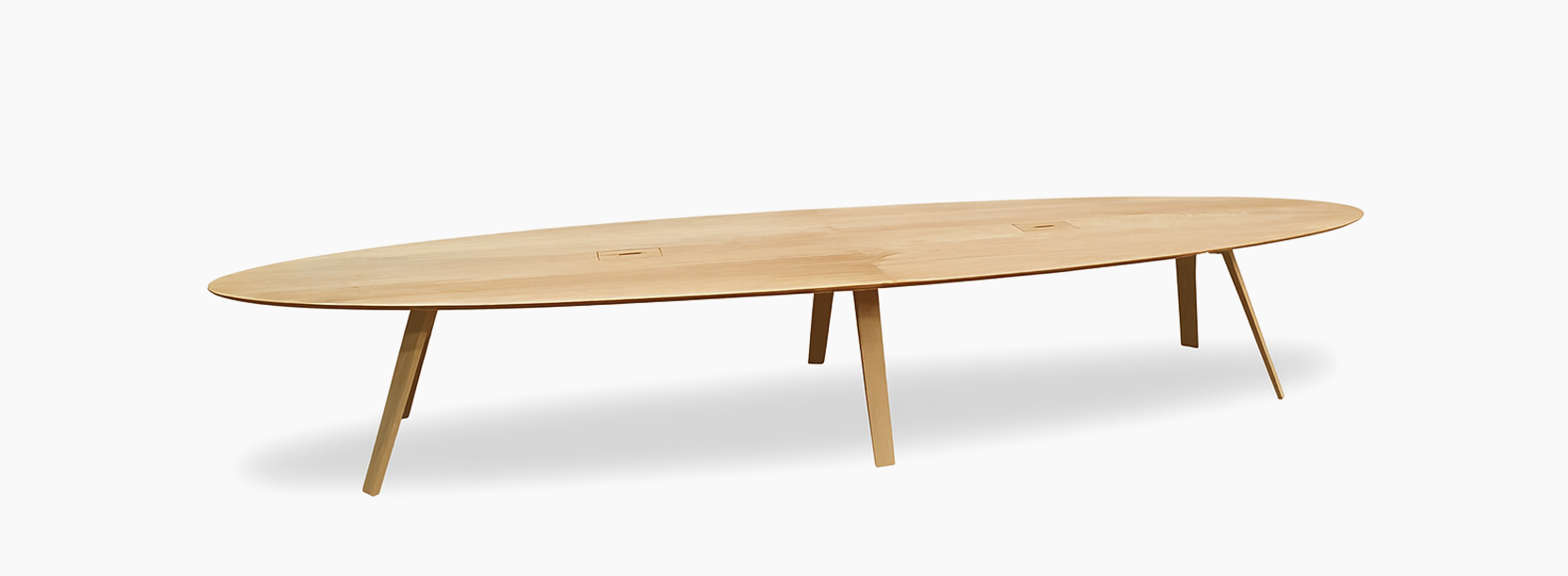 Houten vergadertafels voor professionele ruimtes