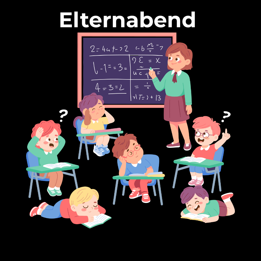 Grafische Darstellung Elternabend - Bewusstseinarchitketin Jenny Sieber