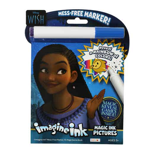 Imagine Ink® magic ink activity book - Wish