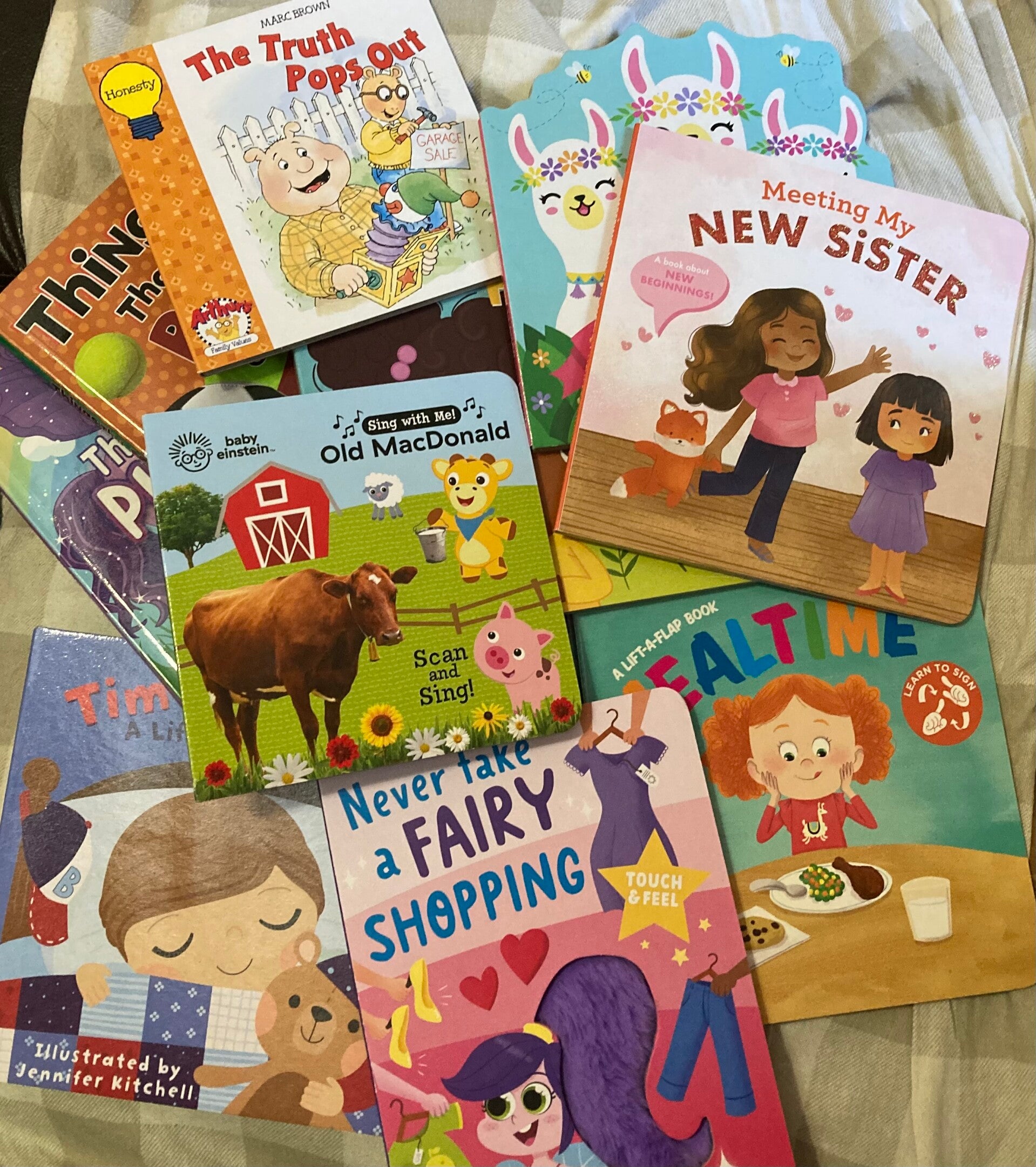 Sampler Bundle of 12 Board Books for Children