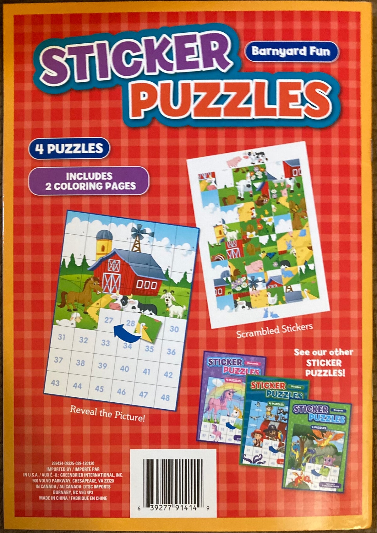 Sticker Puzzle Books | Learning Made Fun With Maestra Casiano Online ...