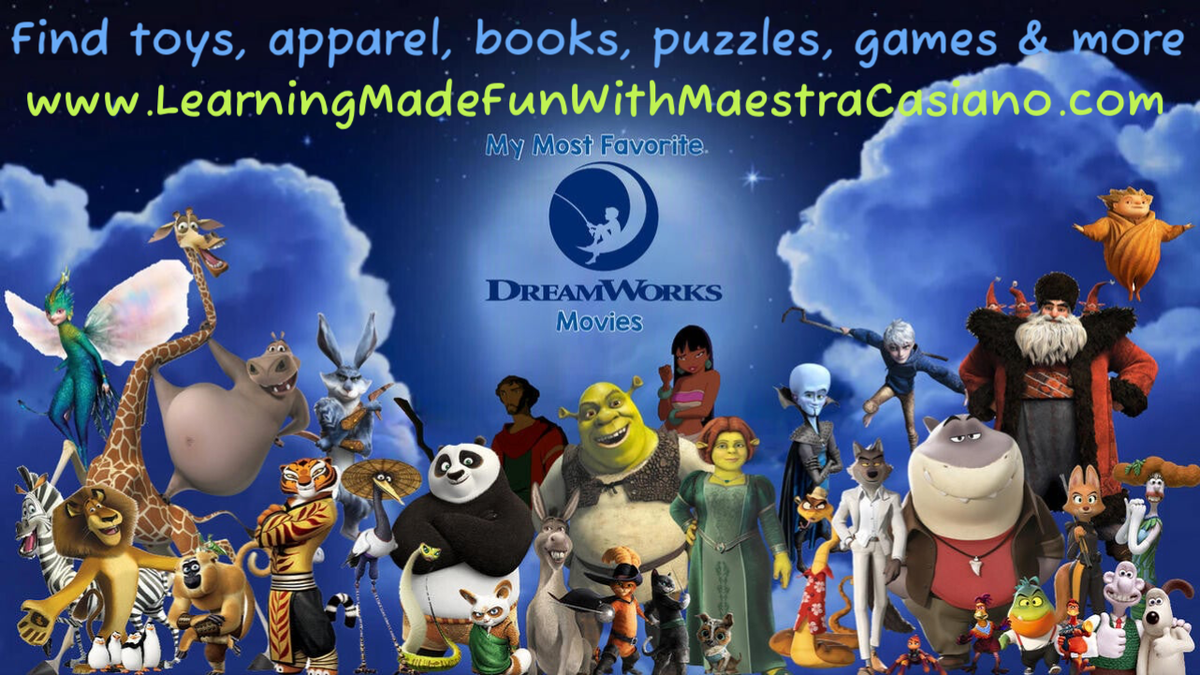 Shop for DreamWorks Animation Gift Ideas & Resources at the Learning ...