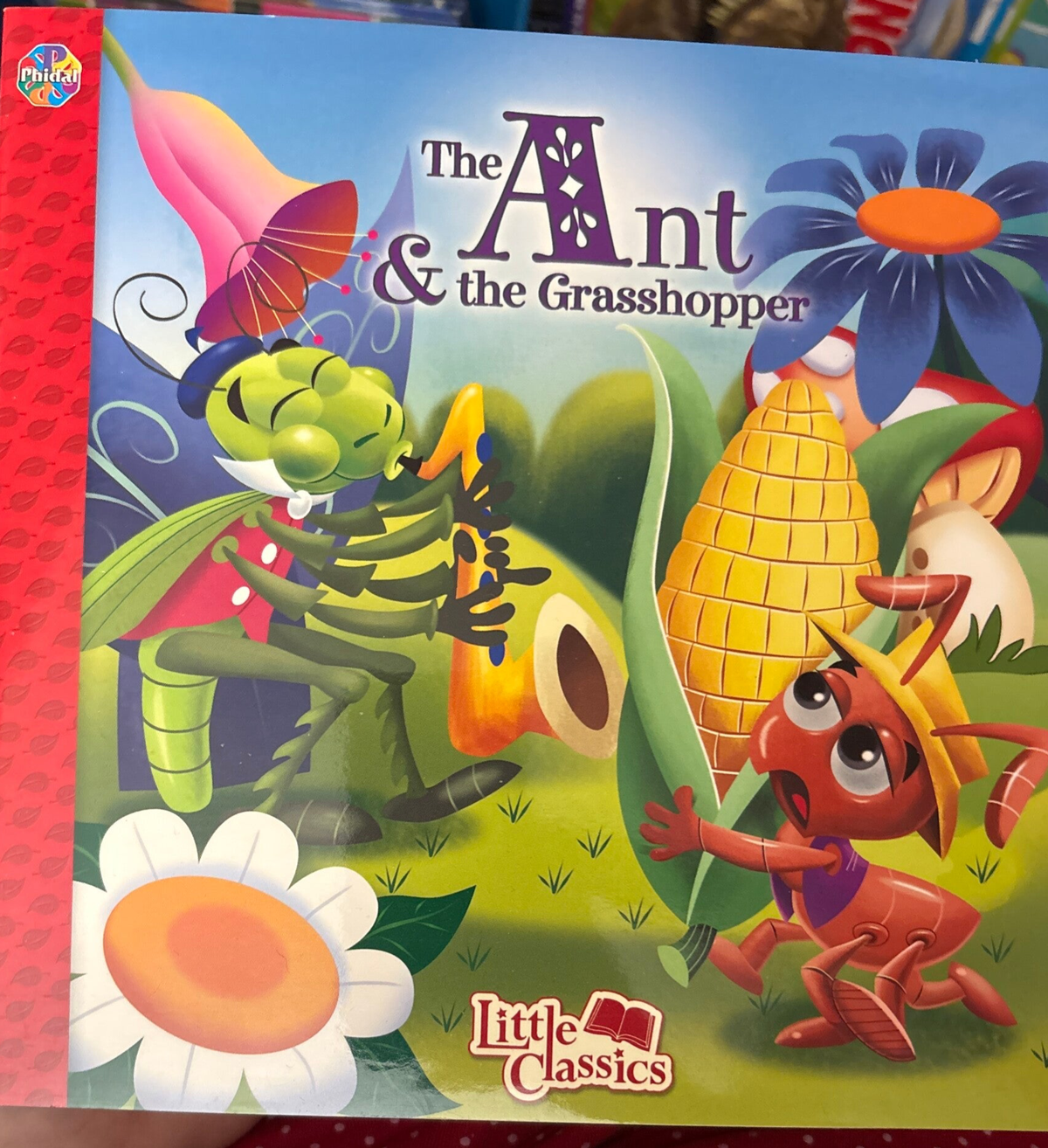 Little Classics book - The Ant and the Grasshopper | Learning Made Fun ...