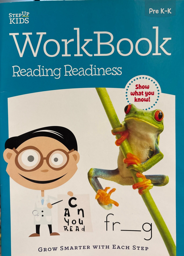 StepUp Kids Reading Readiness WorkBook