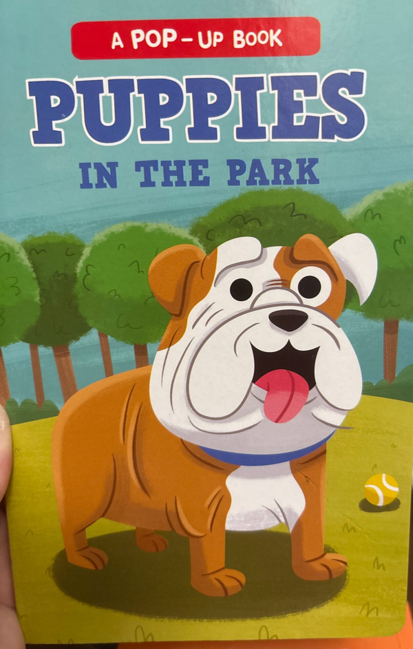 Puppies in the Park - A pop-up book