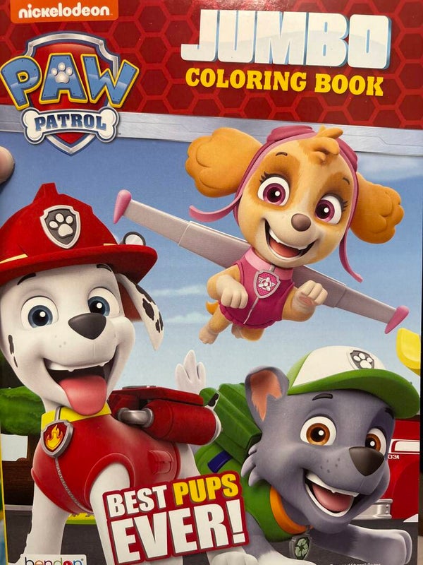 Paw Patrol Best Pups Ever! Jumbo Coloring & Activity Books & Activity Packs
