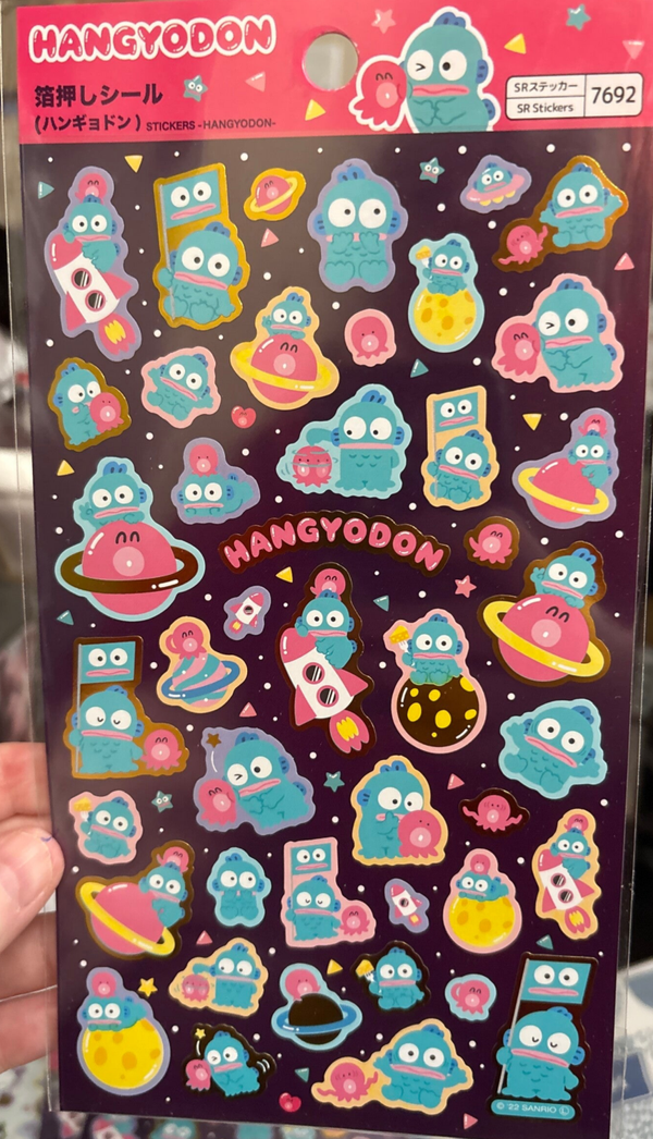 Sanrio Hello Kitty And Friends Stickers -  Hangyodon