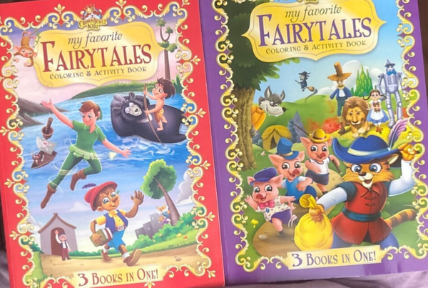 My Favorite Fairy Tales Coloring and Activity Book