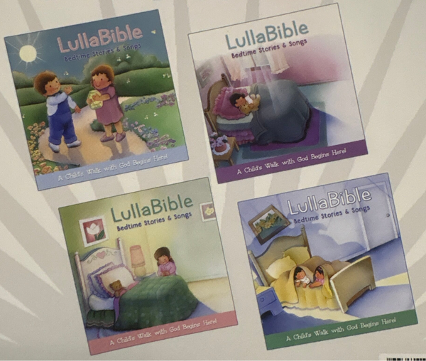 LullaBible Bedtime Stories and Songs book - A Child’s Walk with God Begins Here!