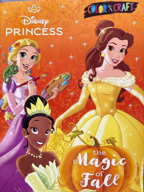 Disney Princess The Magic of Fall Coloring Activity Book