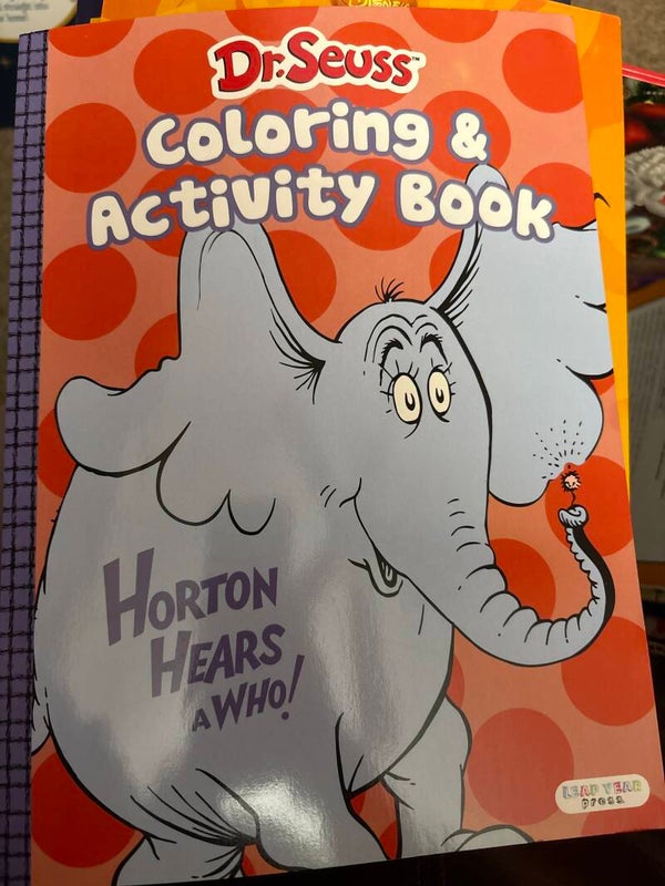 Dr. Seuss Coloring Activity Coloring Book - Horton Hears a Who