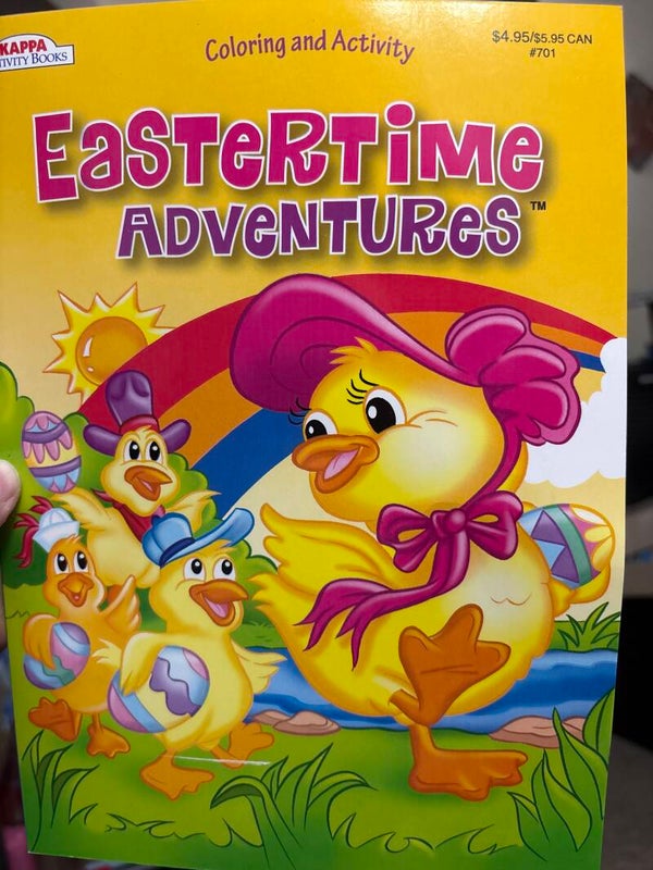 Eastertime Adventures Easter and Springtime Activity Coloring Book