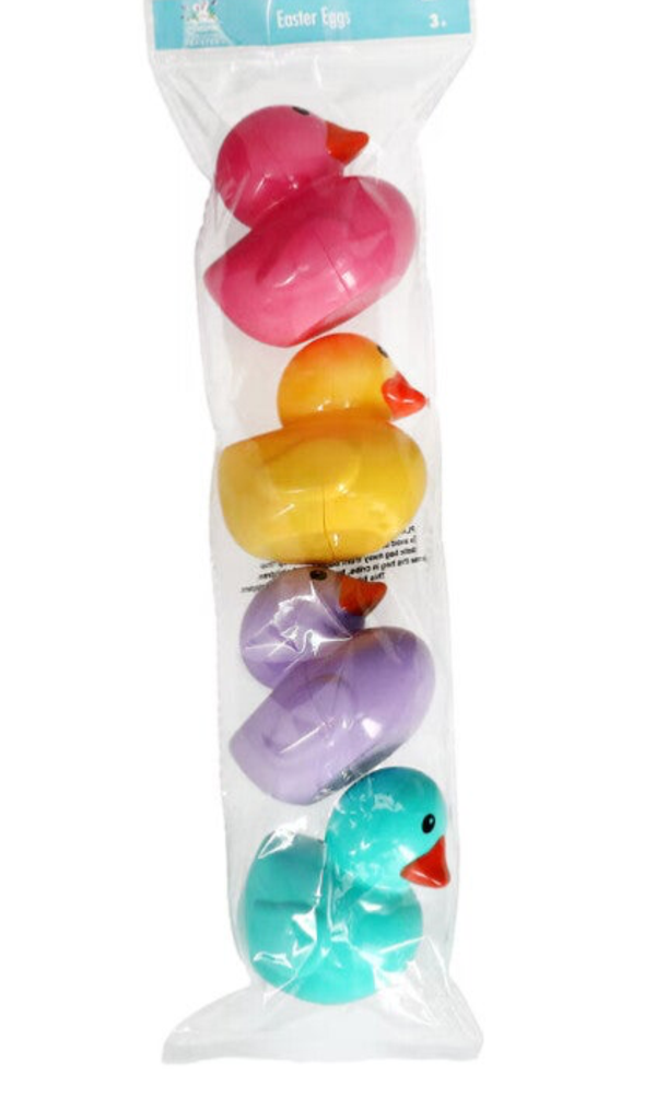 Fillable Shaped Easter Eggs - Ducks