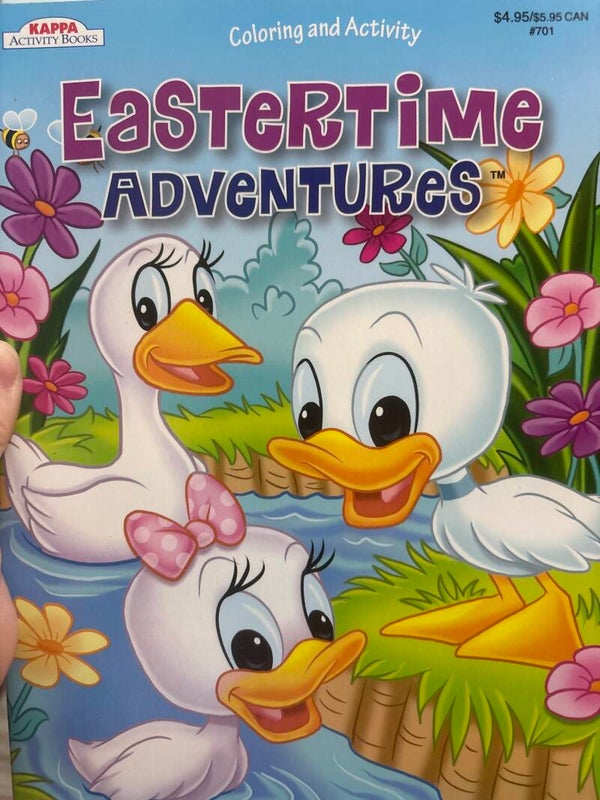 Eastertime Adventures Coloring and Activity Book