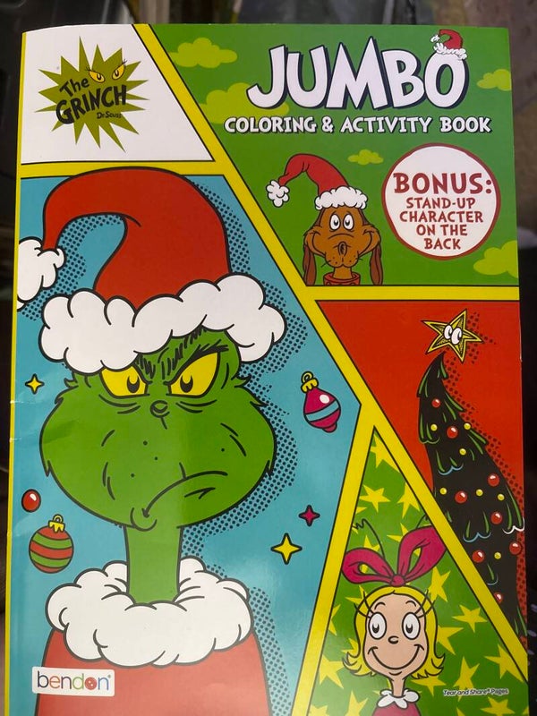 Dr. Seuss The Grinch Coloring Activity Book