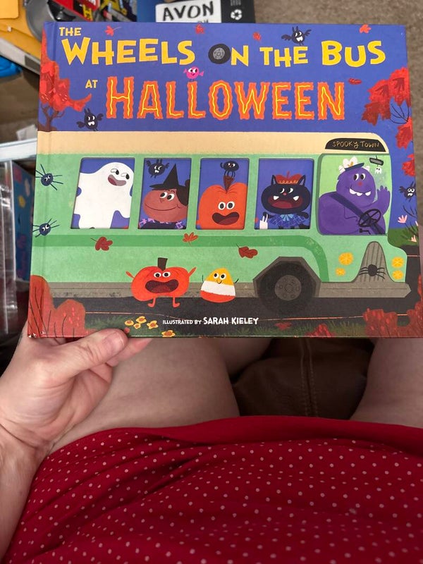 The Wheels on the Bus at Halloween book